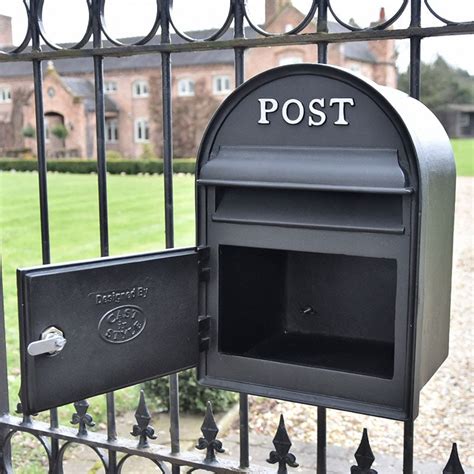 gate post box